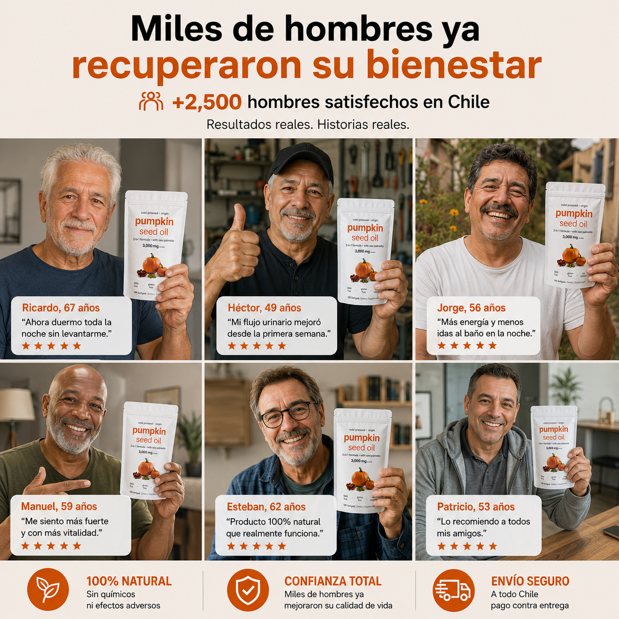 Aceite Semilla Calabaza - Duerme sin interrupciones y mejora tu flujo urinario de forma natural