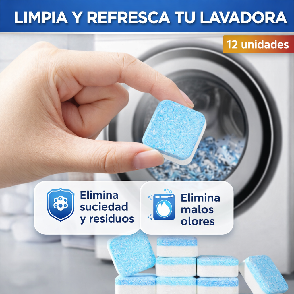 Pastillas Limpia Lavadoras