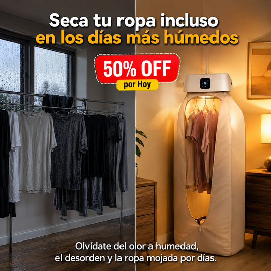 CozyDry™- Tu ropa seca siempre,sin importar el clima ni el espacio que tengas