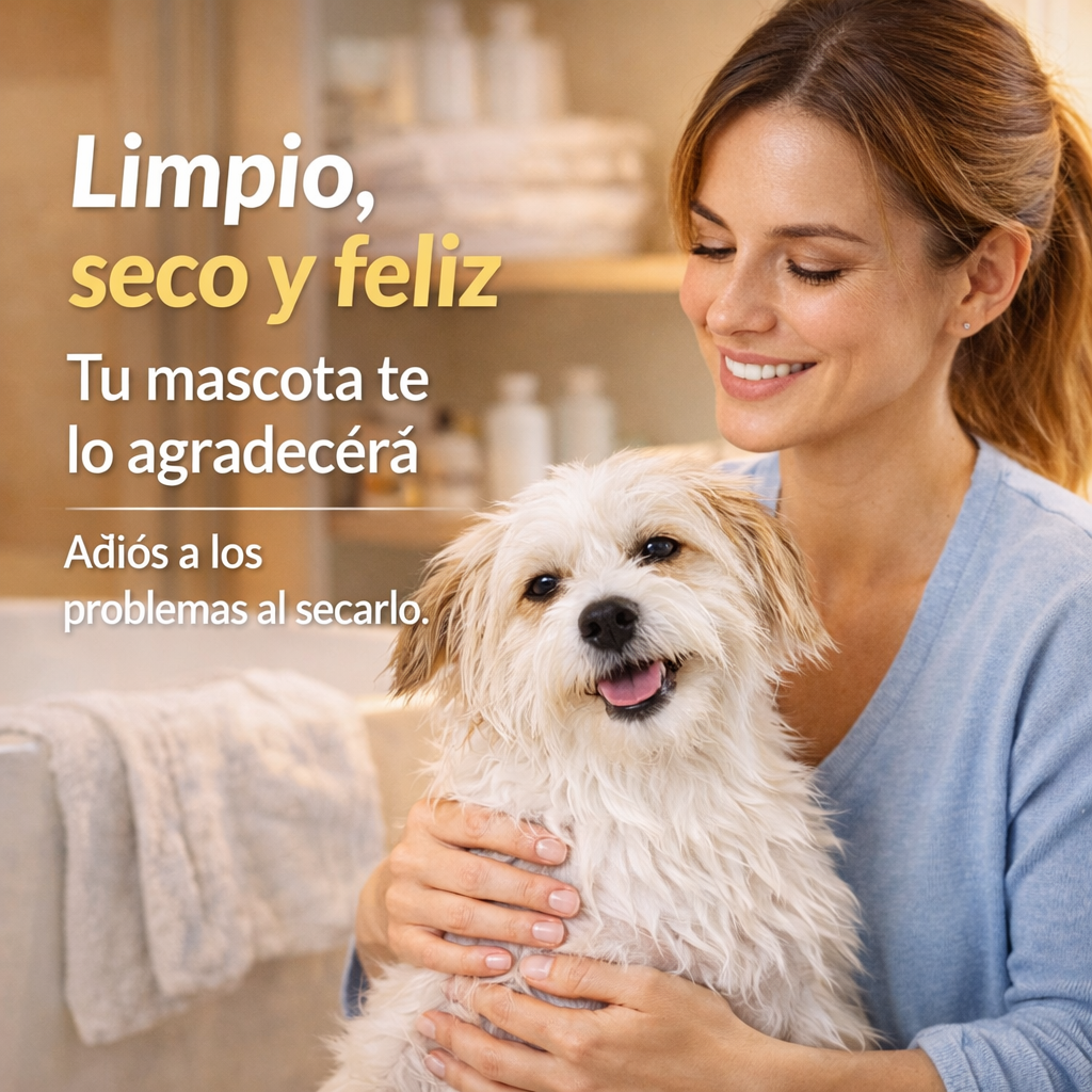 PetDryPro - Cepillo y Secador 2 En 1