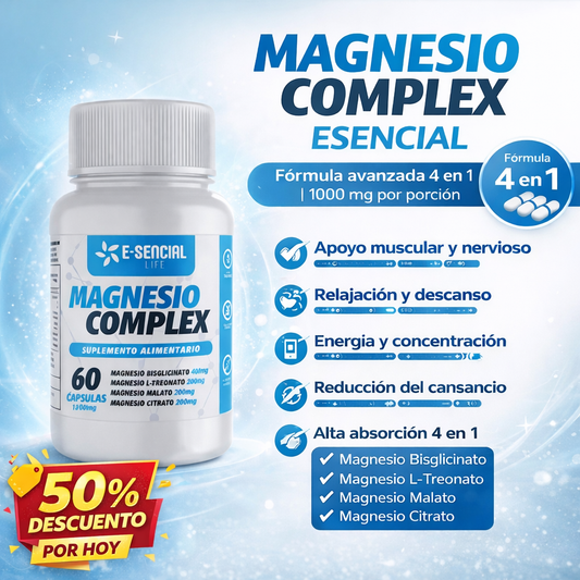 Magnesio Complex 1000 mg- 60 caps