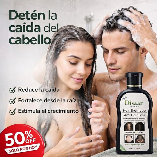 Shampoo Disaar - ¡Detén la caída del cabello desde el Primer Uso!