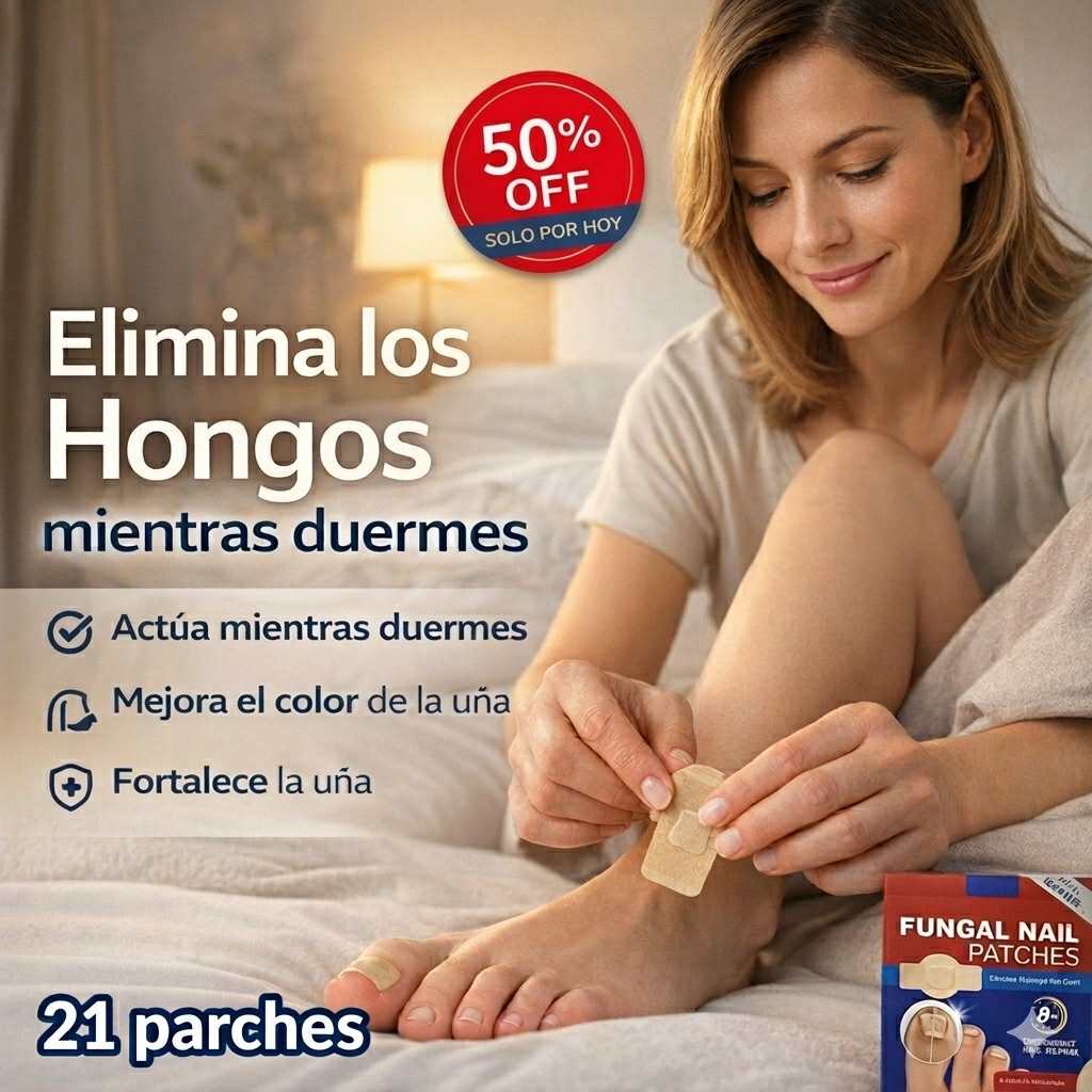 ¡Elimina el hongo desde la raíz mientras duermes - sin cremas, sin olor, sin esfuerzo!