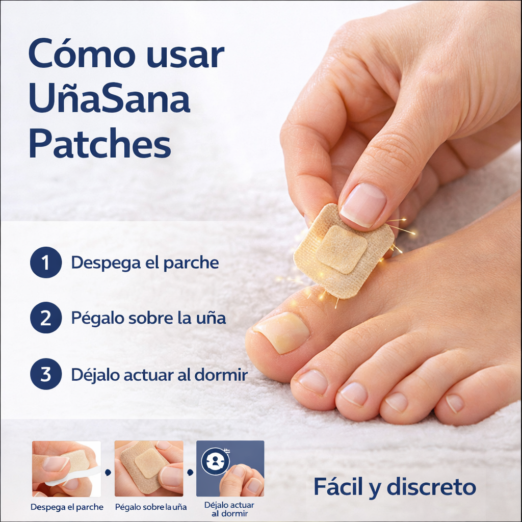 ¡Elimina el hongo desde la raíz mientras duermes - sin cremas, sin olor, sin esfuerzo!