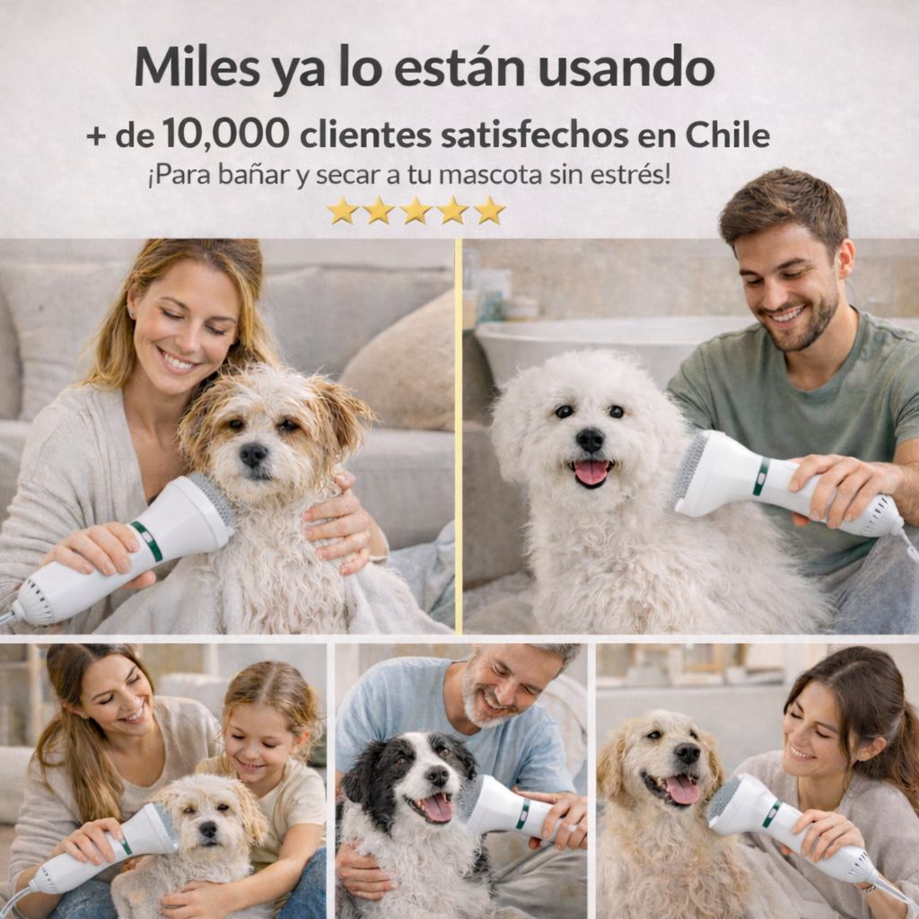 PetDryPro - Cepillo y Secador 2 En 1