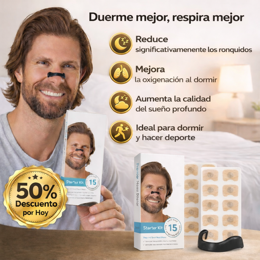 Tiras Nasales Magnéticas - kit para 15 días