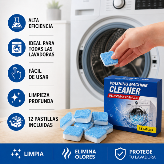 Pastillas Limpieza Lavadora